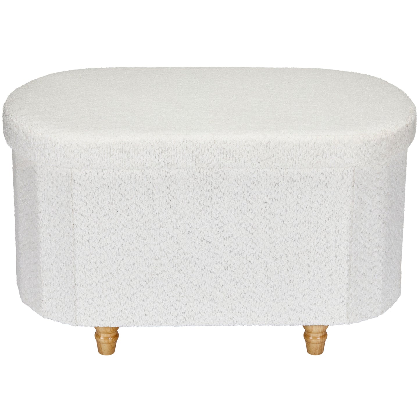 OT514 IVORY OTTOMAN