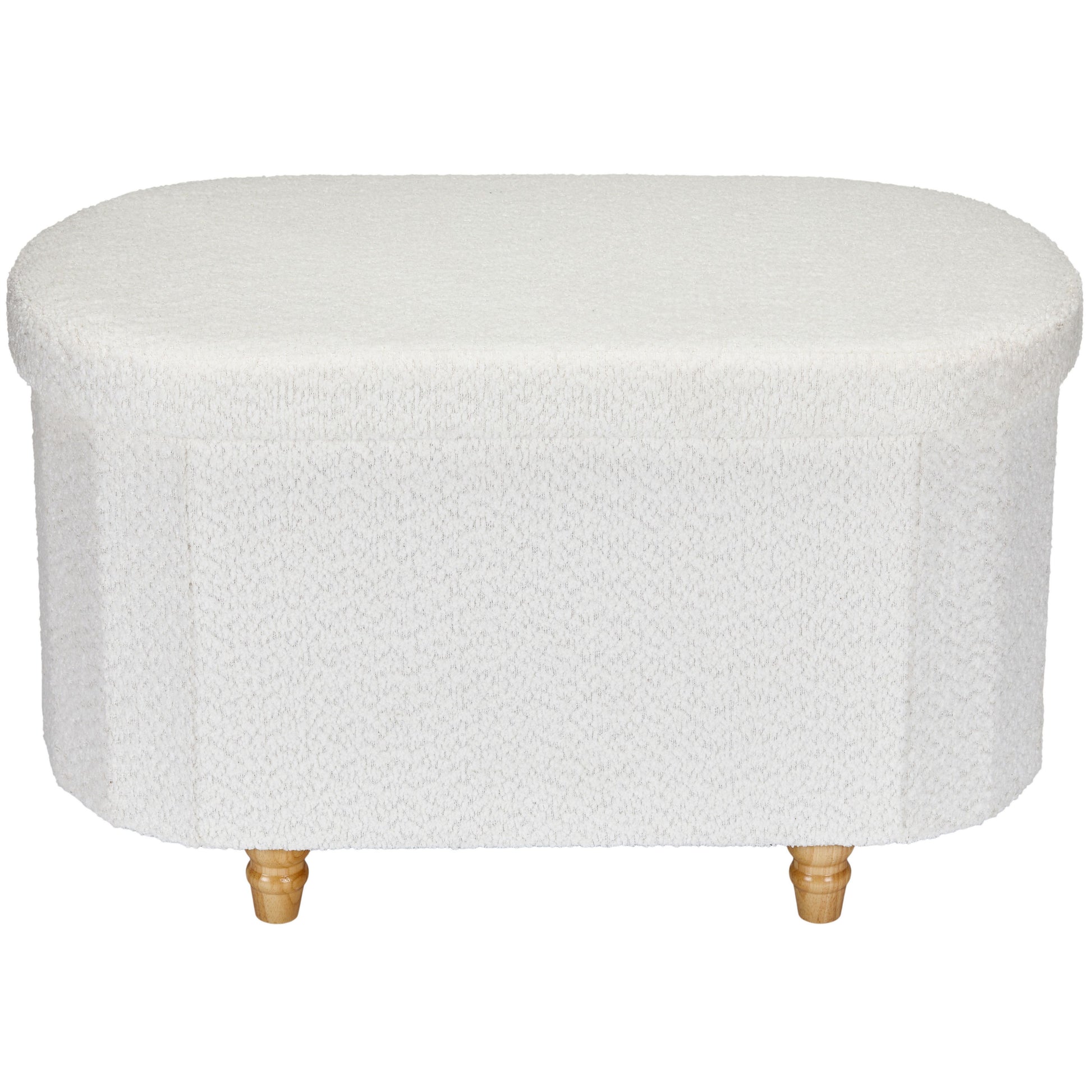 OT514 IVORY OTTOMAN