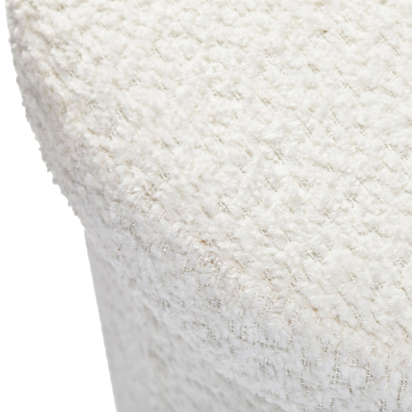 OT514 IVORY OTTOMAN