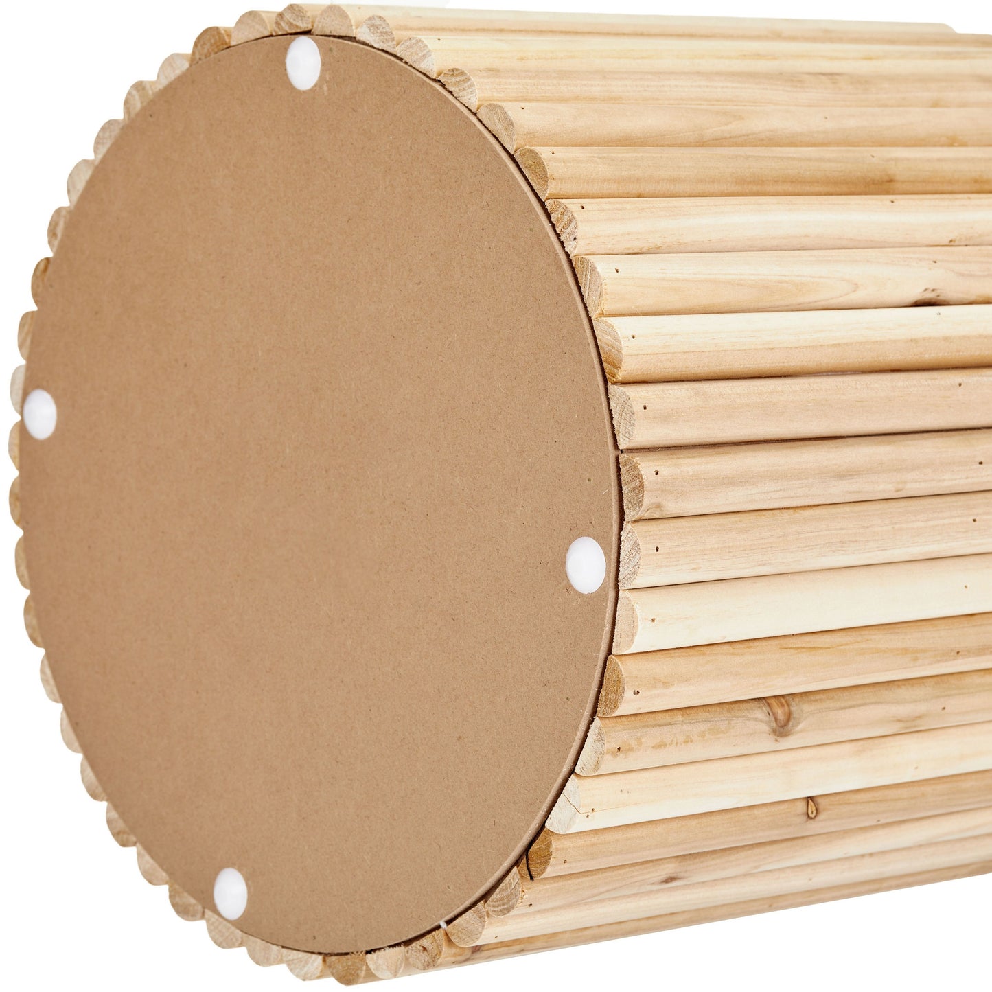 OT515 WOOD OTTOMAN