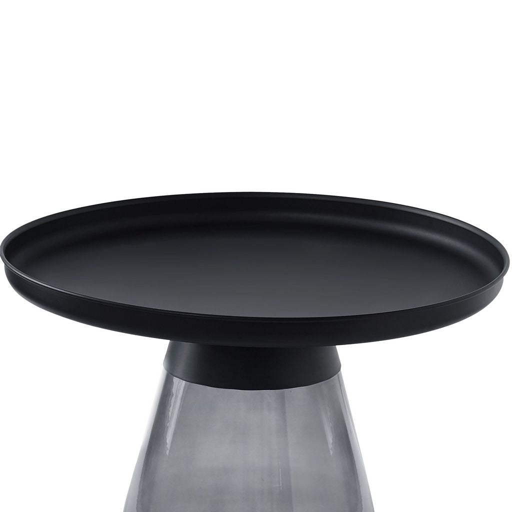 TBST471-472 MATBLK/GRAY NESTING TABLE