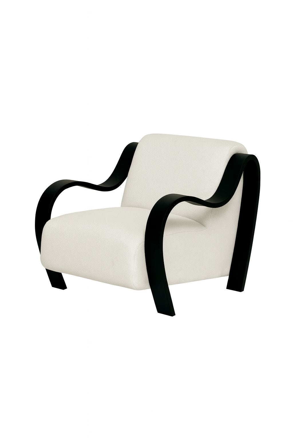 CH560 BLACK ARM CHAIR