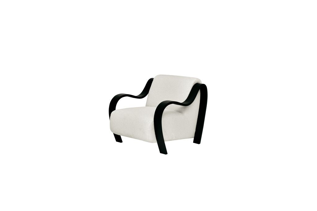 CH560 BLACK ARM CHAIR