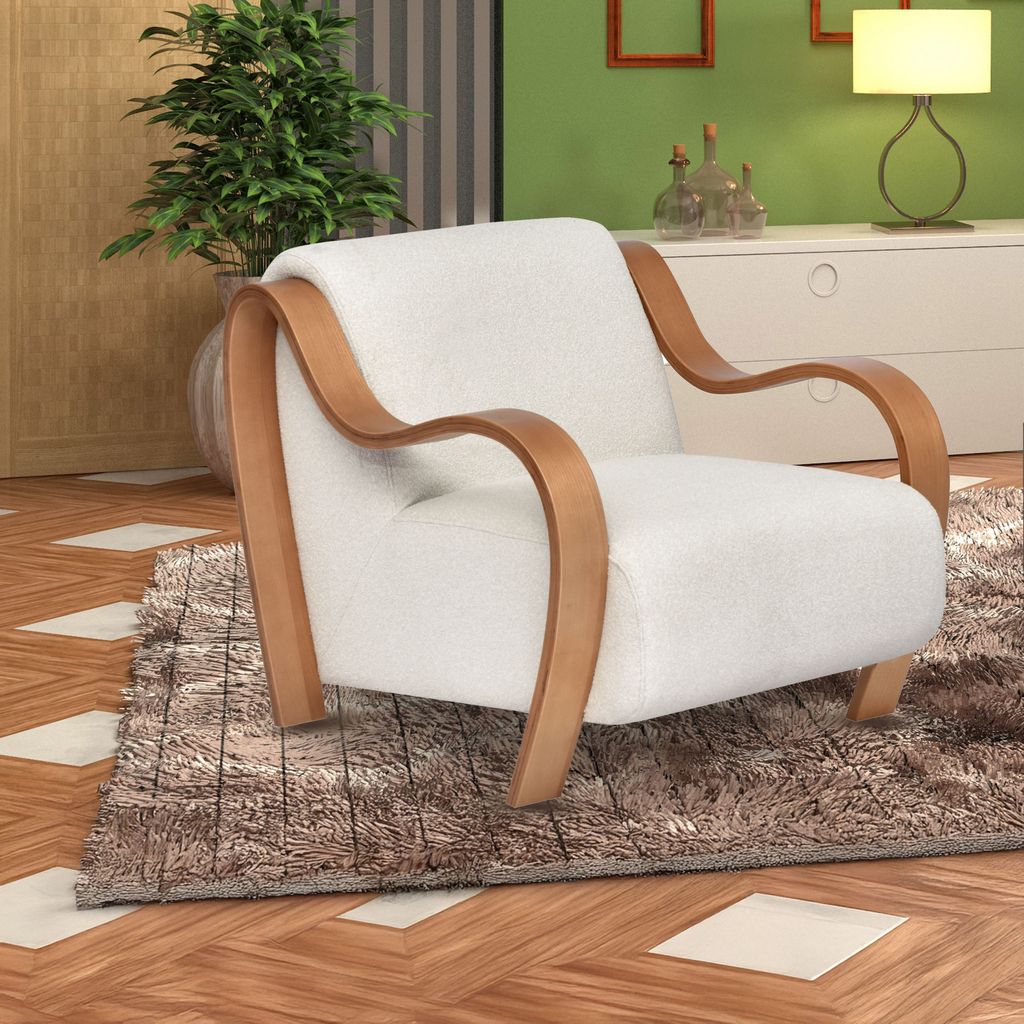 CH560 NATURAL ARM CHAIR