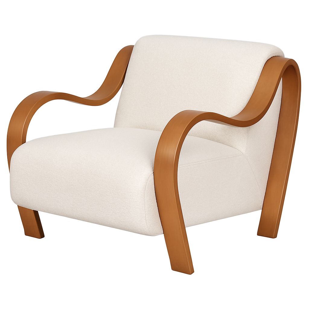 CH560 NATURAL ARM CHAIR