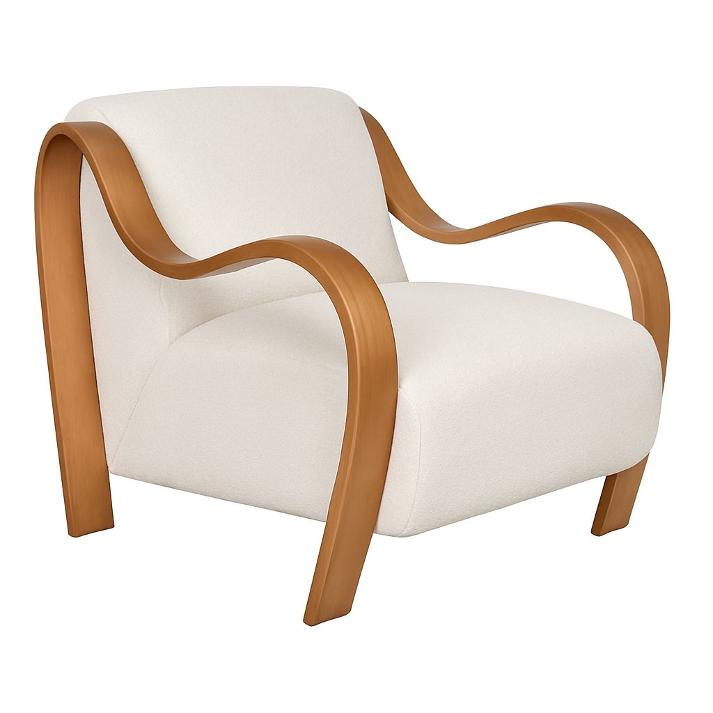 CH560 NATURAL ARM CHAIR