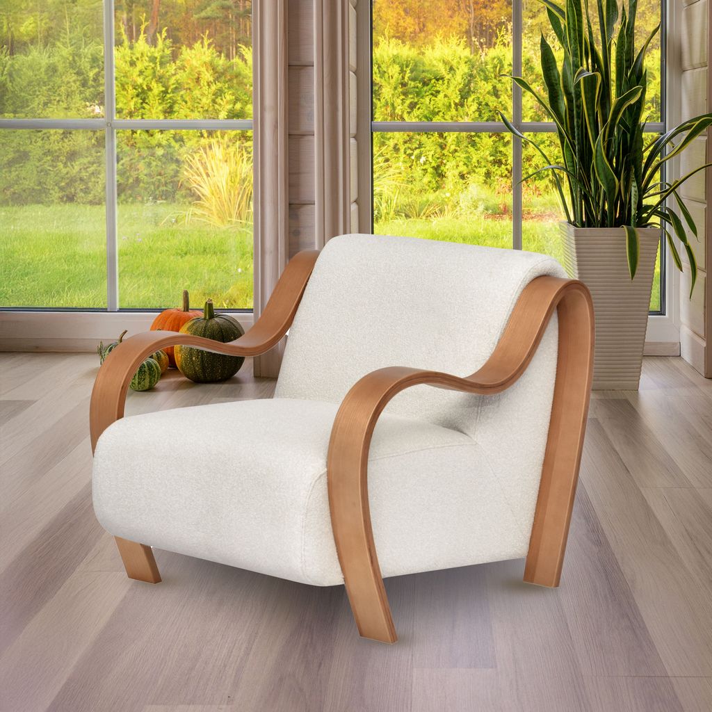CH560 NATURAL ARM CHAIR