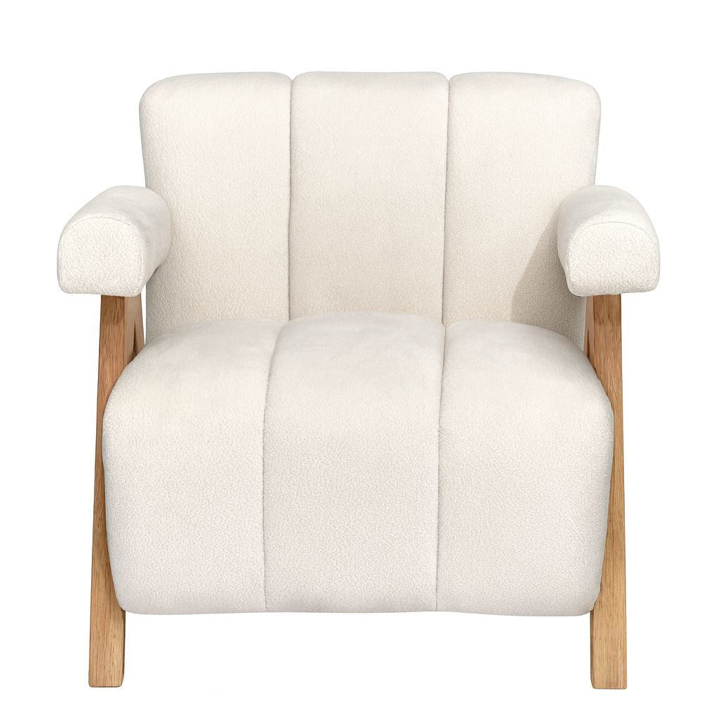 CH561 BROWN ARM CHAIR