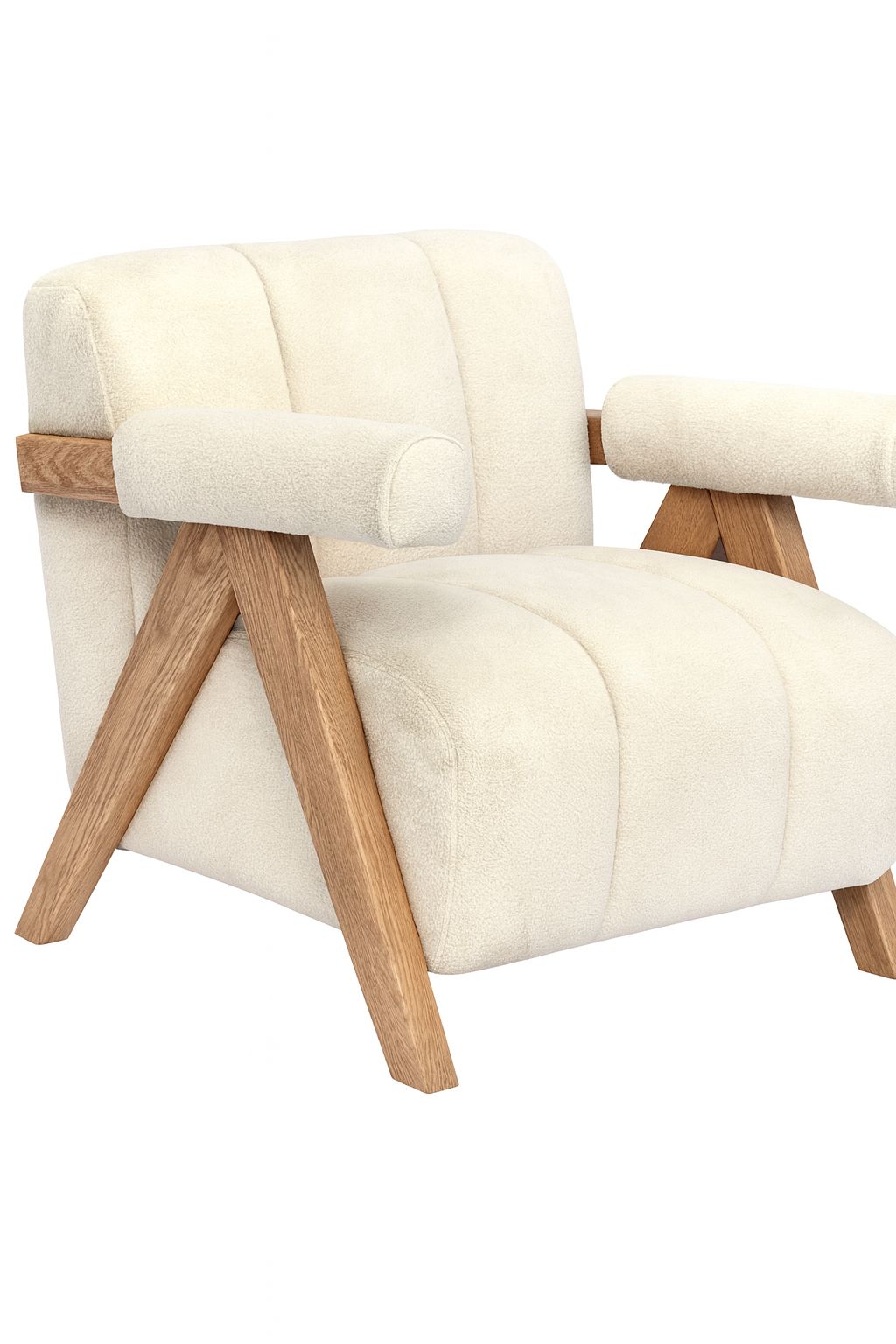 CH561 BROWN ARM CHAIR