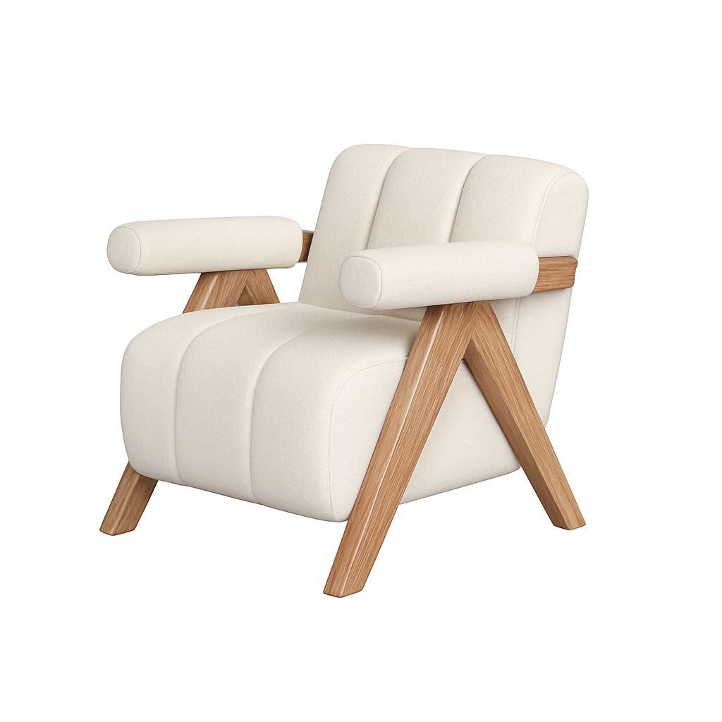 CH561 BROWN ARM CHAIR