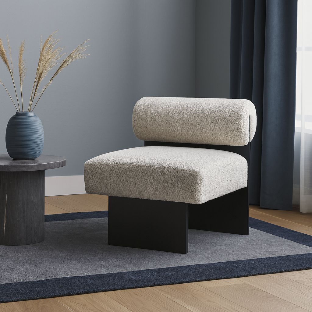 CH562 BLACK ARM CHAIR