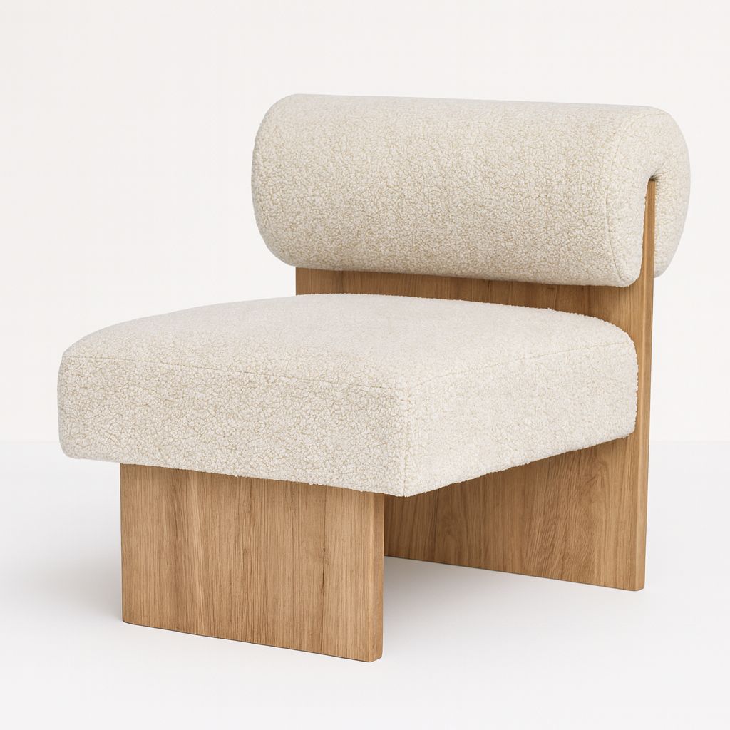 CH562 NATURAL ARM CHAIR