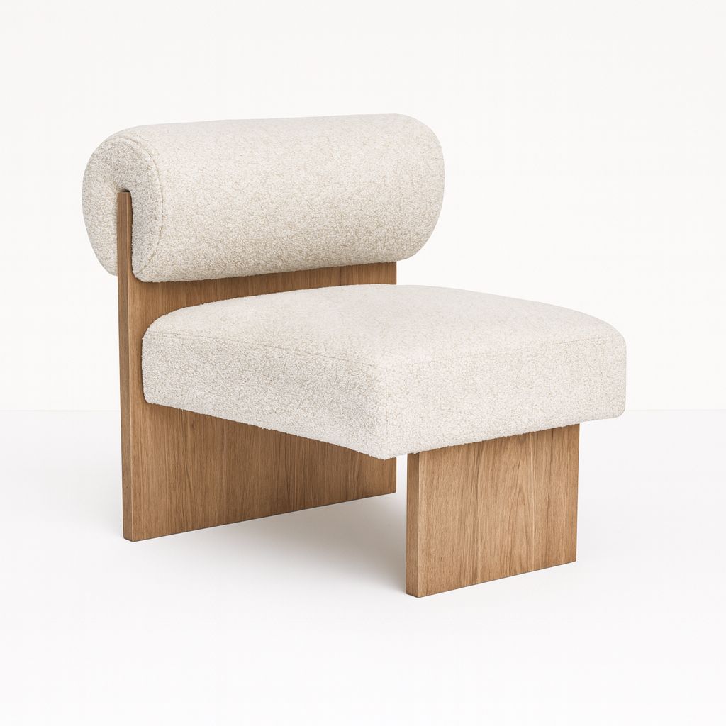 CH562 NATURAL ARM CHAIR