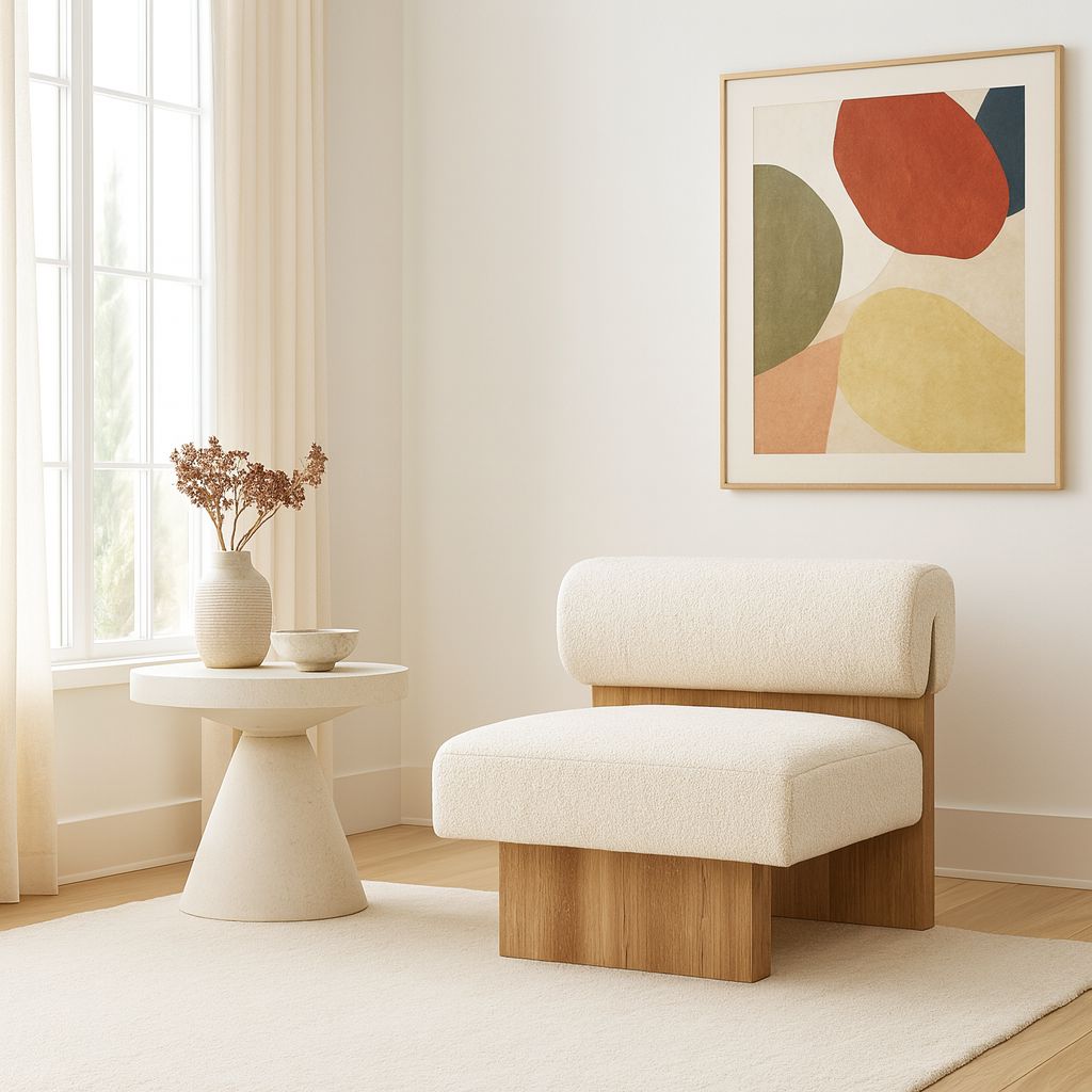 CH562 NATURAL ARM CHAIR