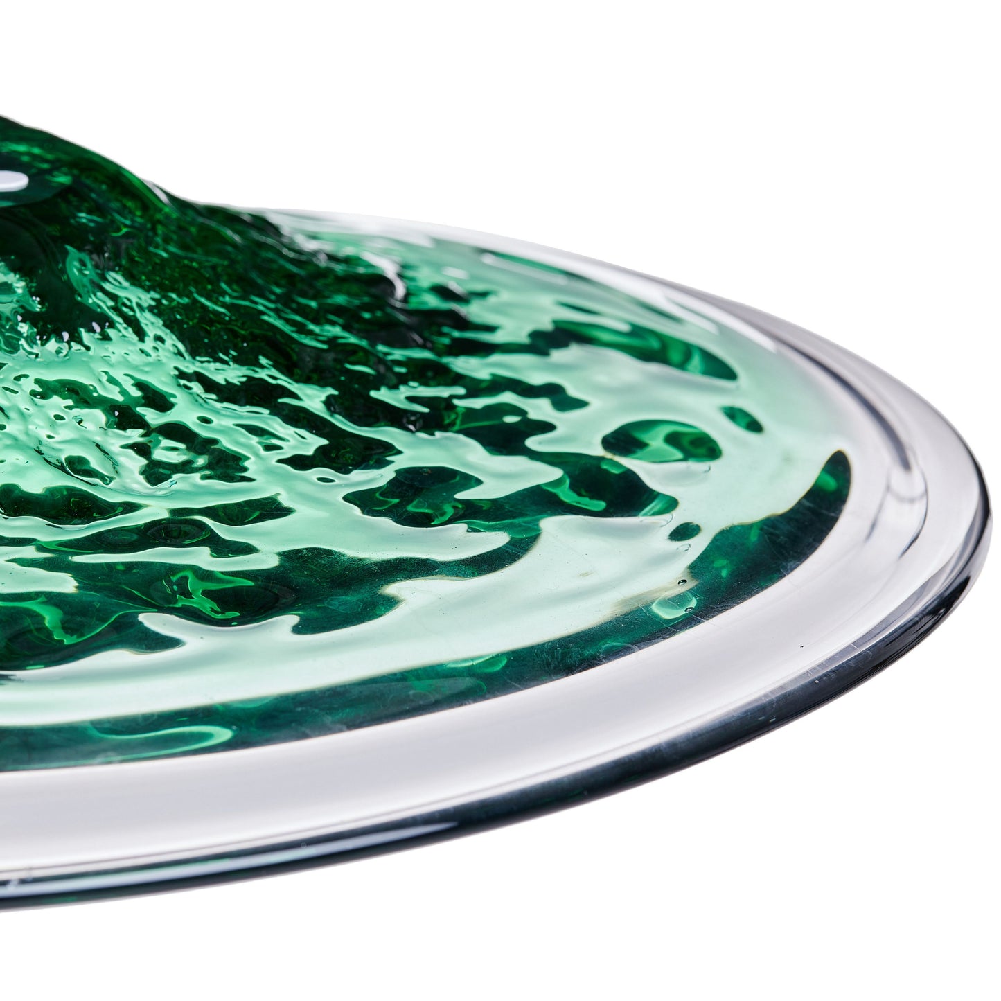 GP572 GREEN CENTERPIECE GLASS