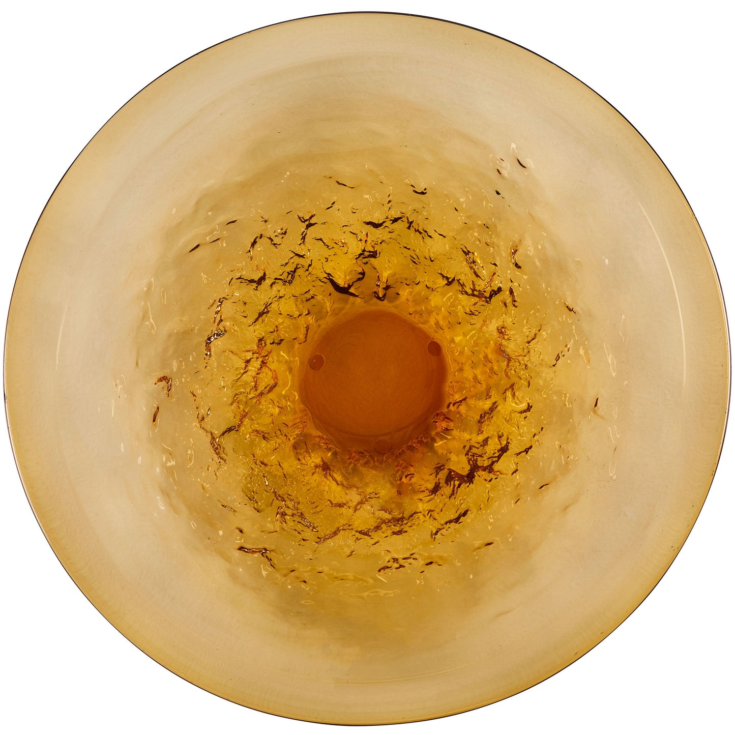 GP572 AMBER CENTERPIECE GLASS