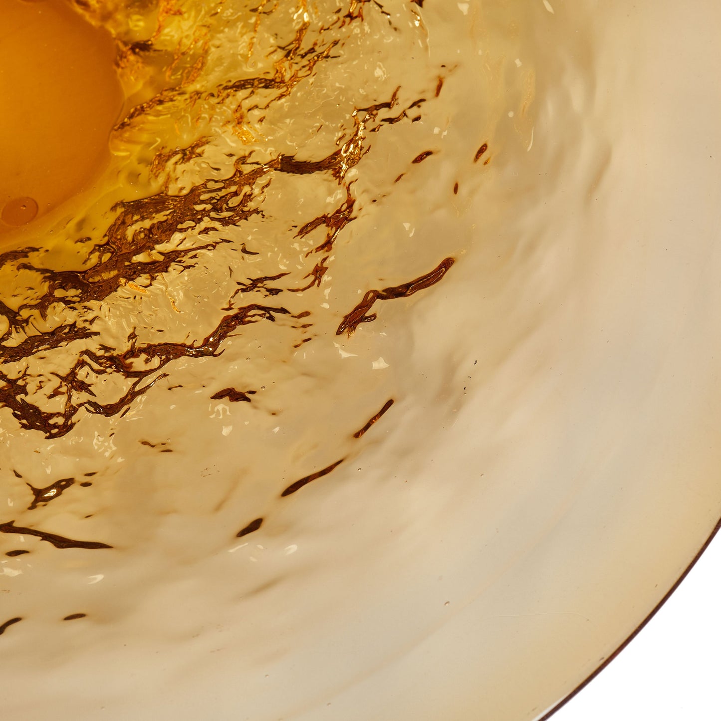 GP572 AMBER CENTERPIECE GLASS