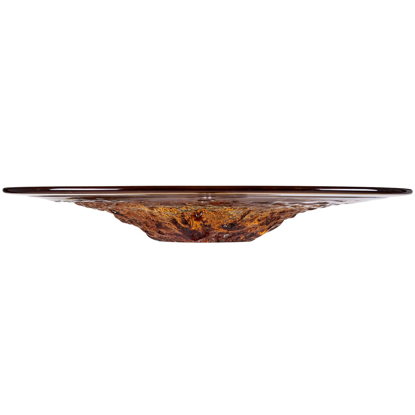 GP572 AMBER CENTERPIECE GLASS
