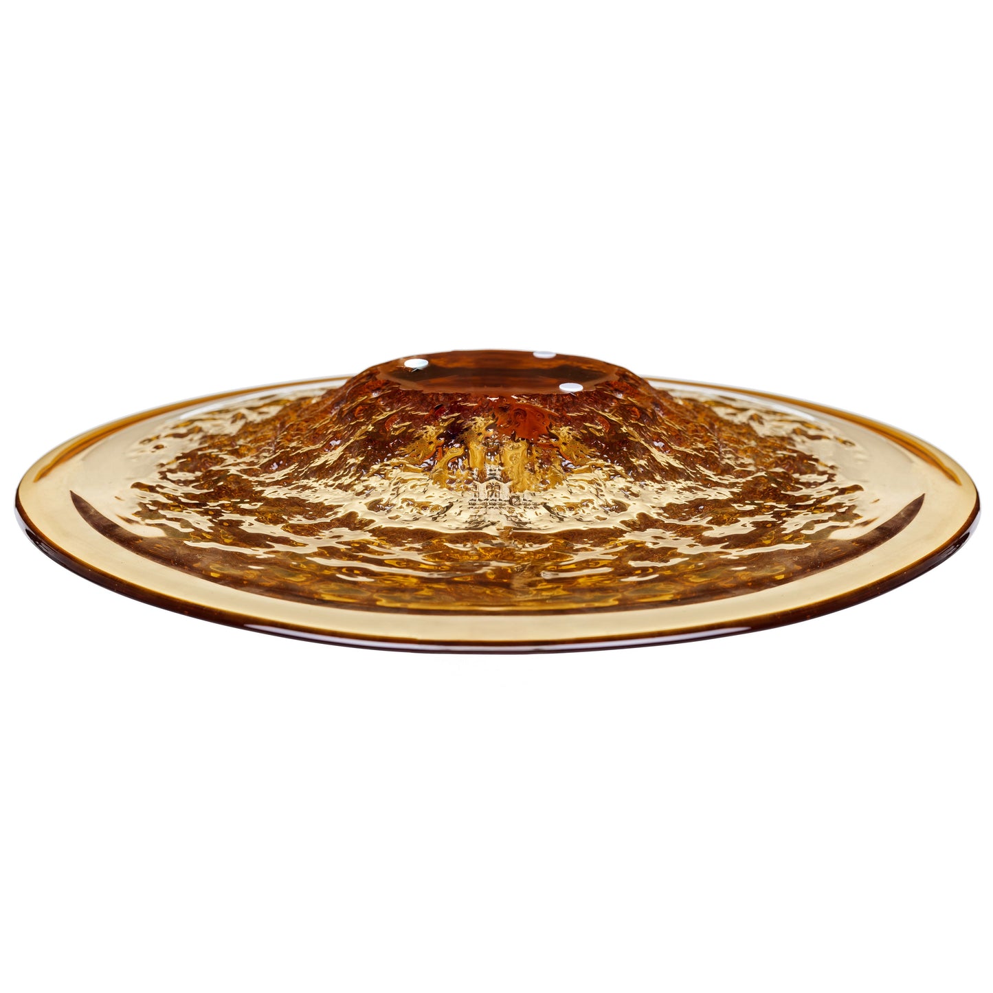 GP572 AMBER CENTERPIECE GLASS