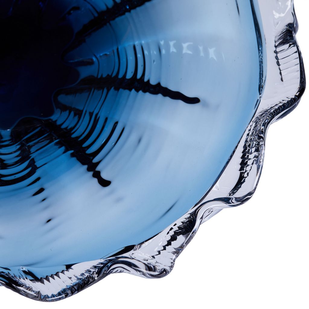 GP573 BLUE CENTERPIECE GLASS