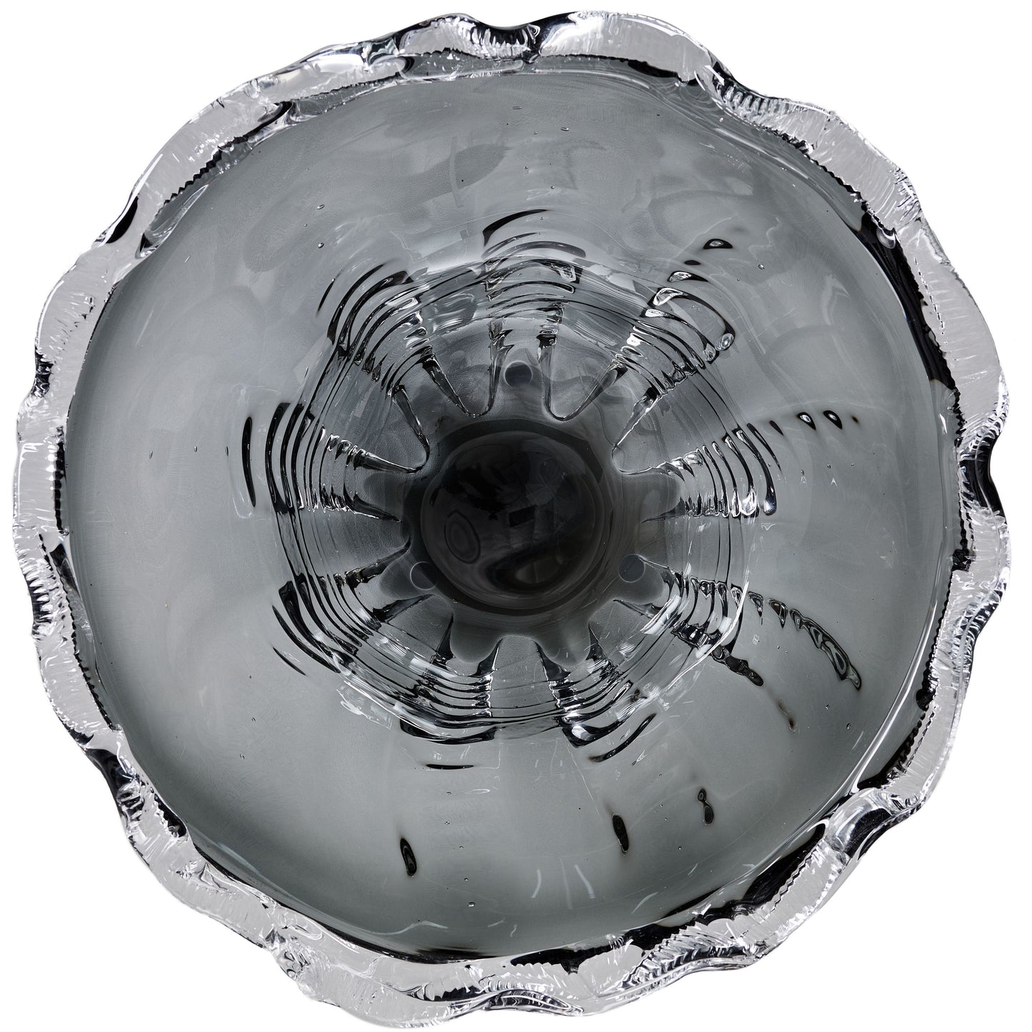 GP573 GREY CENTERPIECE GLASS