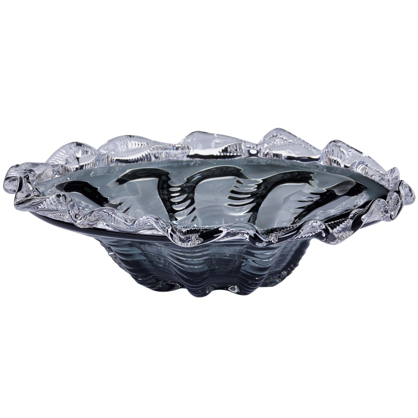 GP573 GREY CENTERPIECE GLASS