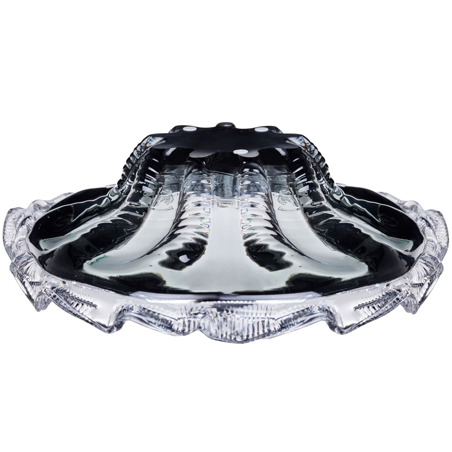 GP573 GREY CENTERPIECE GLASS