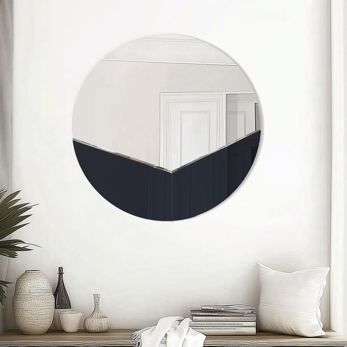 M568 BLACK DECORATIVE MIRROR