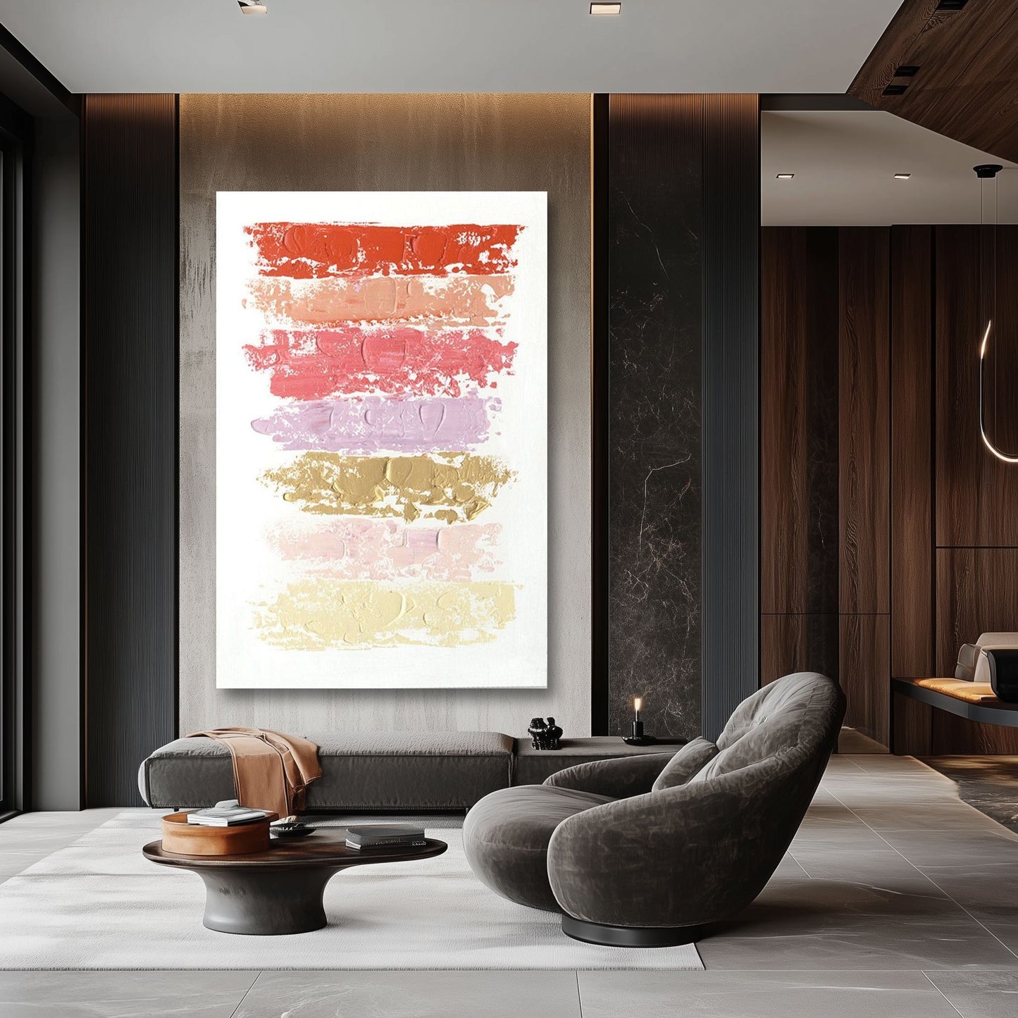 WA593 PASTEL CANVAS WALL ART