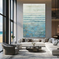 Seabliss Frameless Oil Painting Large Hand-Painted Canvas Wall Art-31"X47"