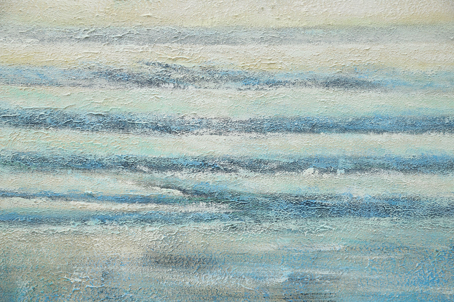 WA594 BLUE CANVAS WALL ART