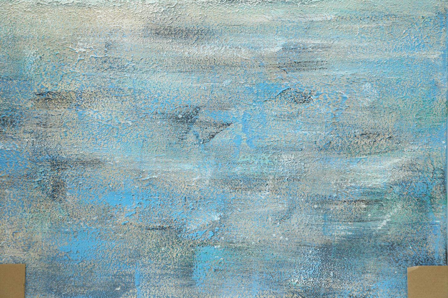 WA594 BLUE CANVAS WALL ART