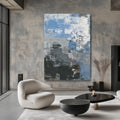 Reflections Frameless Oil Painting Large Hand-Painted Canvas Wall Art 31"X47"