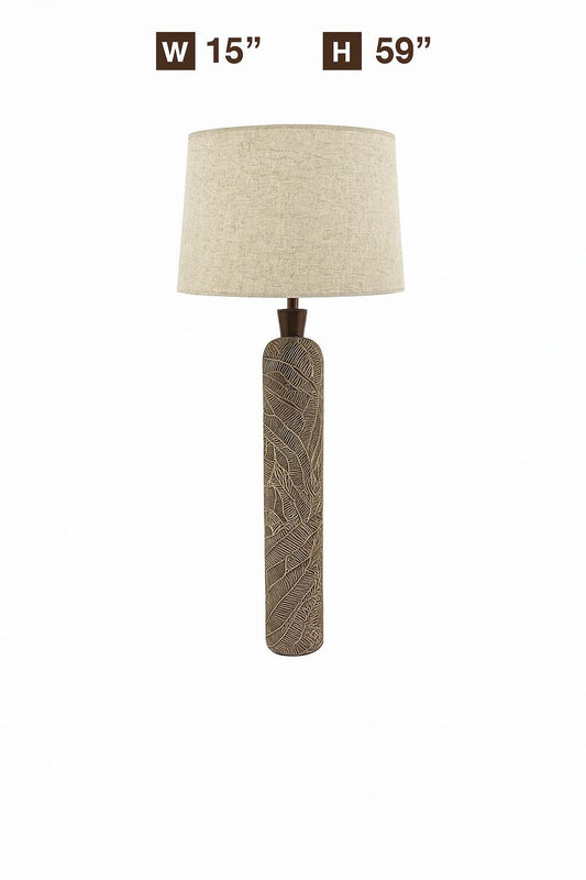 FL577 BROWN FLOOR LAMPS