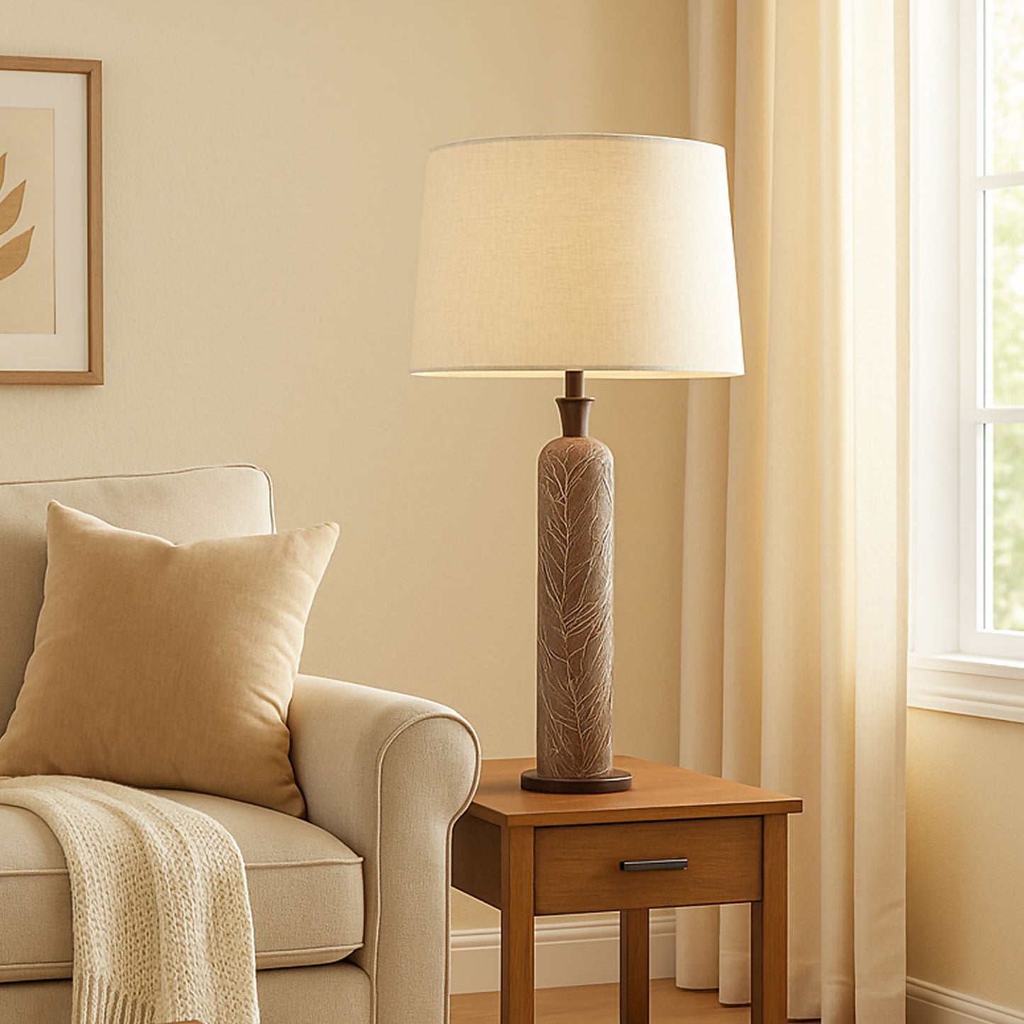 FL577 BROWN FLOOR LAMPS
