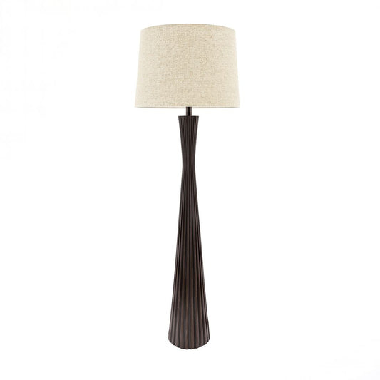 FL578 BLACK BROWN FLOOR LAMPS