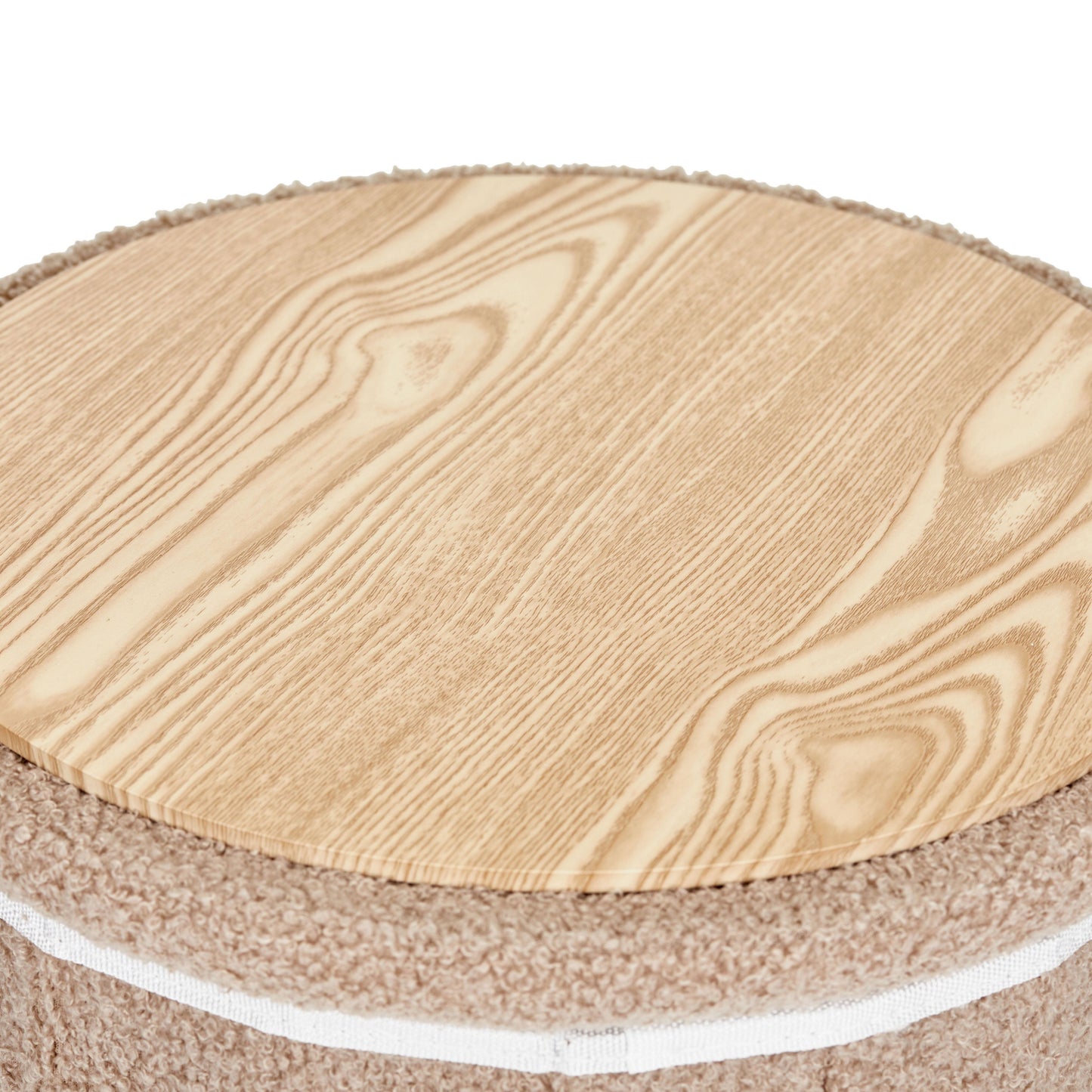 OT620 TAUPE OTTOMAN