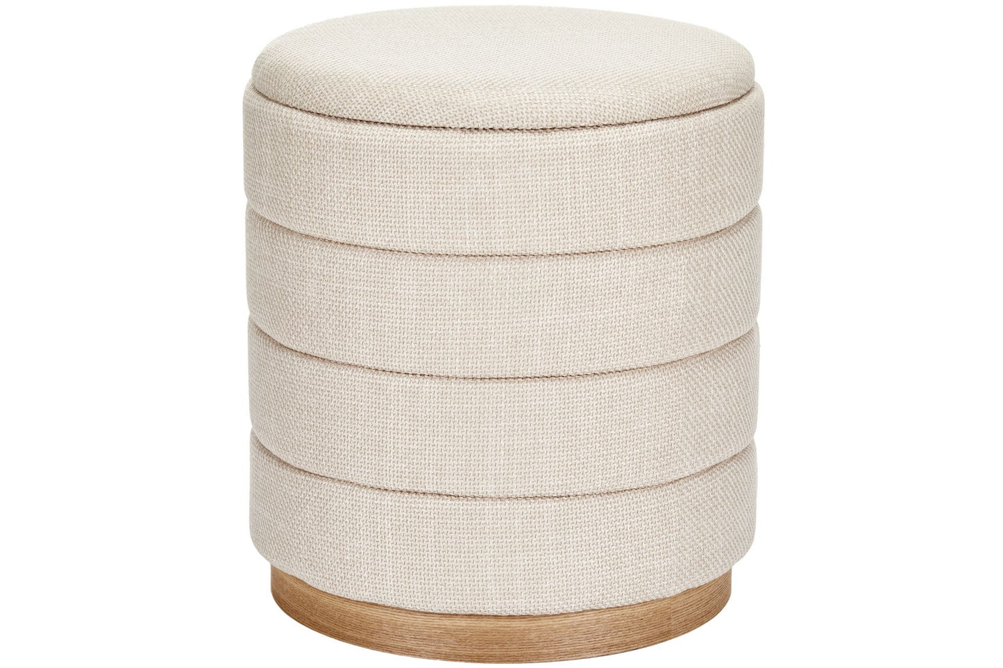 OT622 BEIGE OTTOMAN