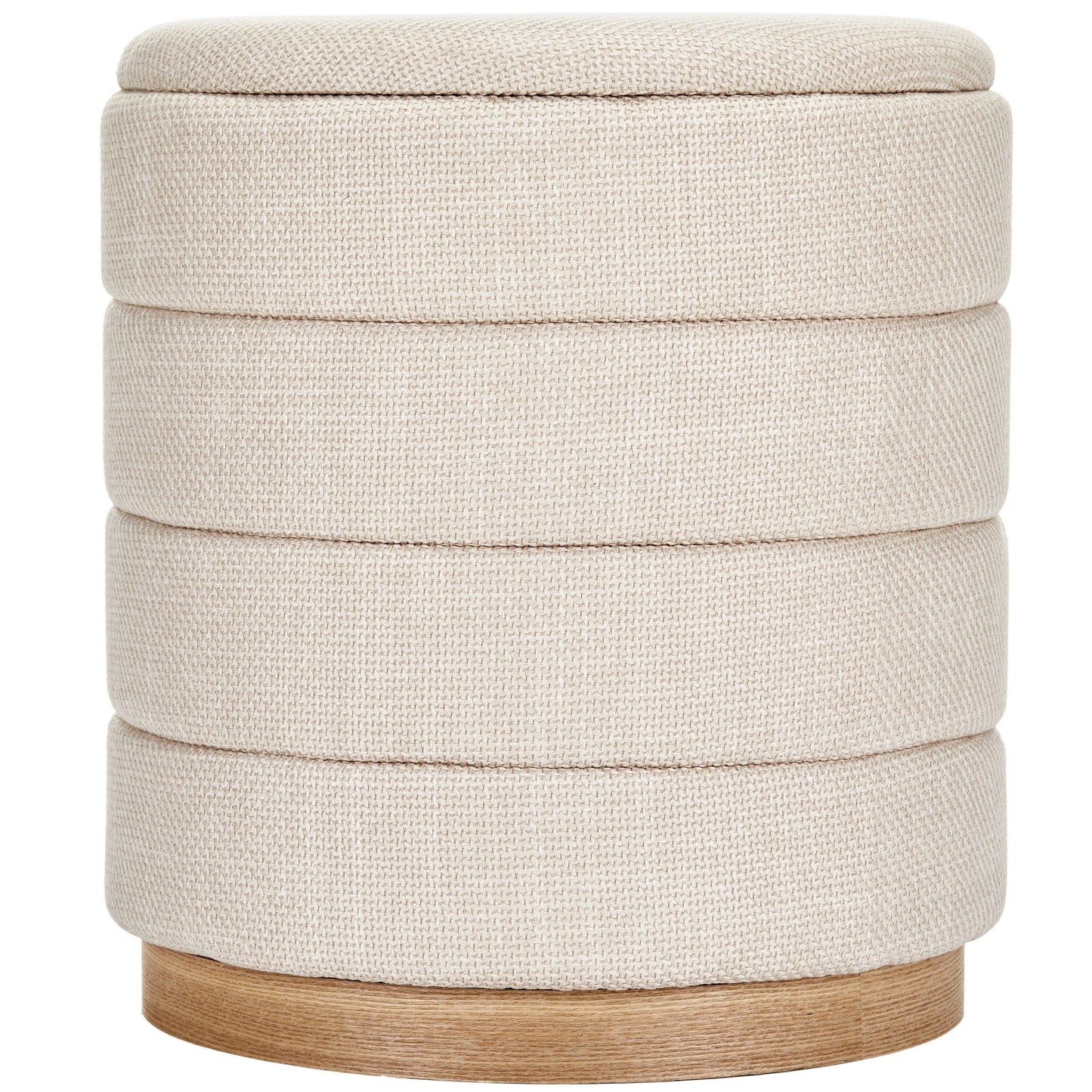 OT622 BEIGE OTTOMAN