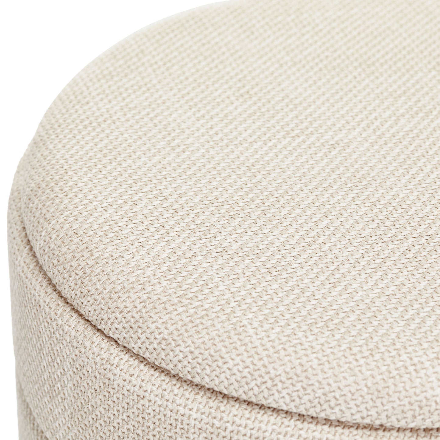 OT622 BEIGE OTTOMAN