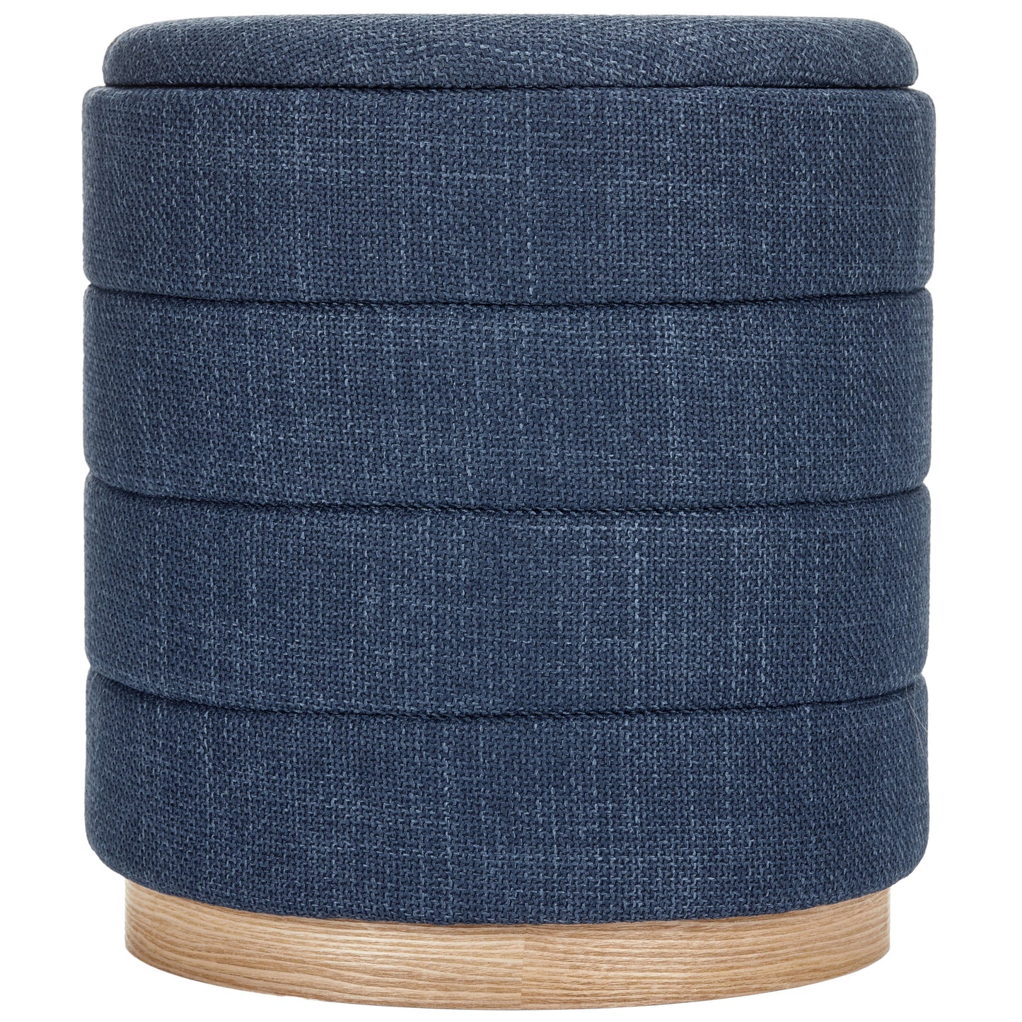 OT622 DARK BLUE OTTOMAN