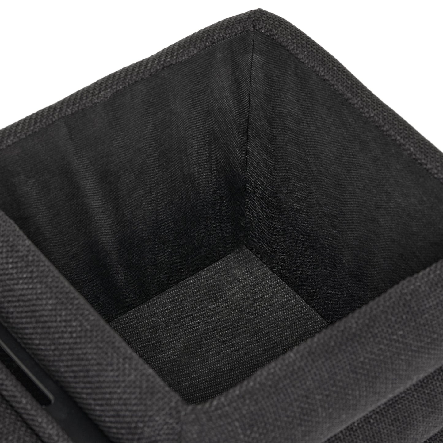 OT623 BLACK OTTOMAN