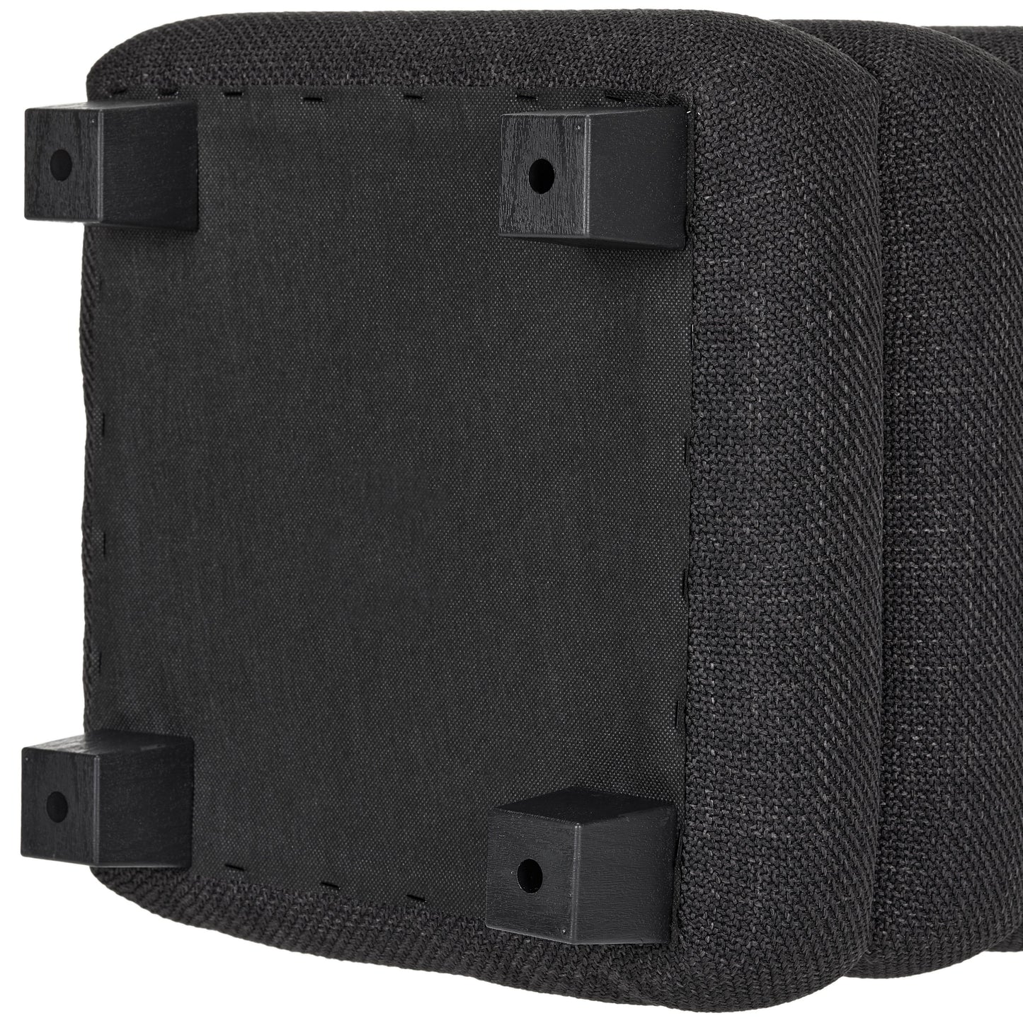 OT623 BLACK OTTOMAN