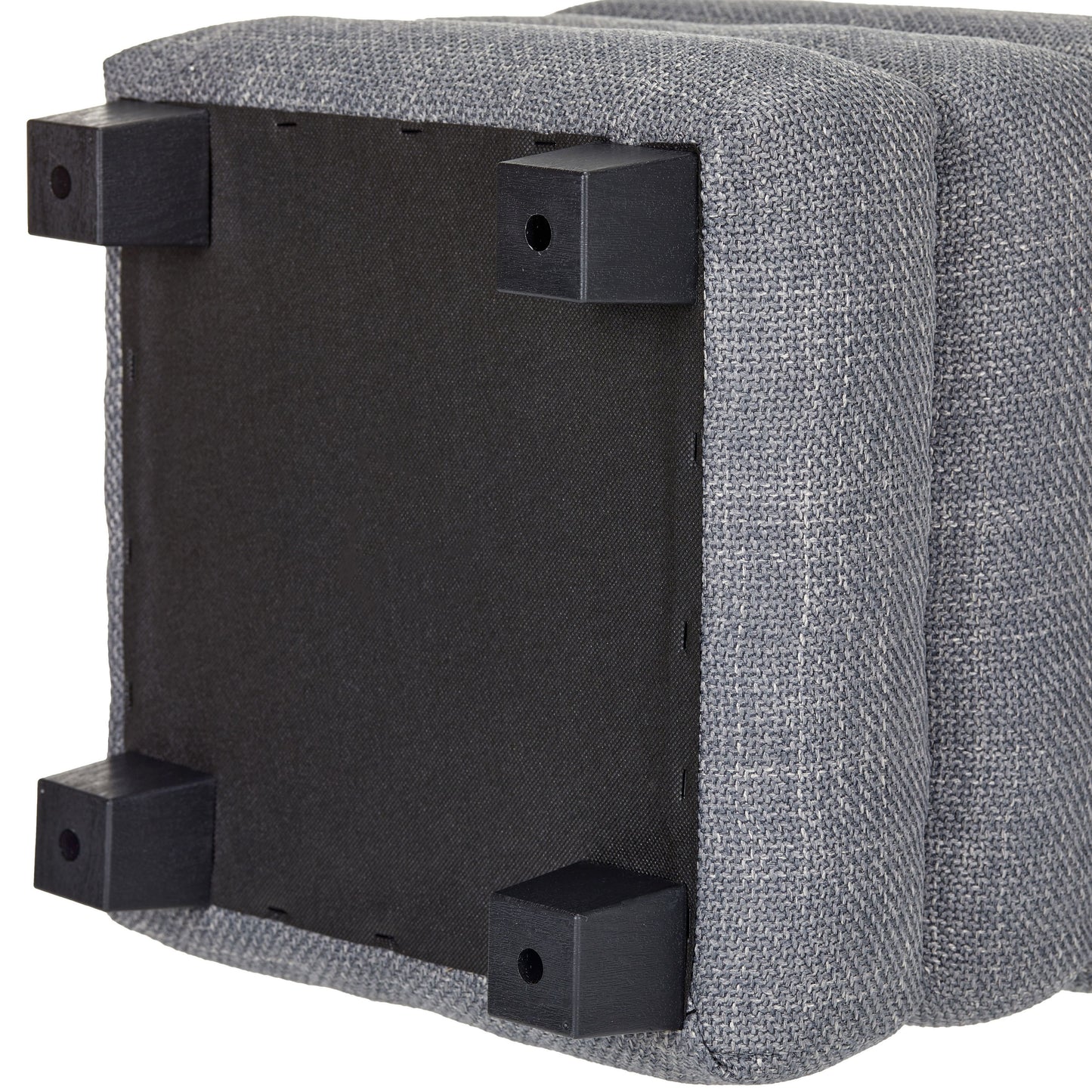 OT623 DARK GREY OTTOMAN
