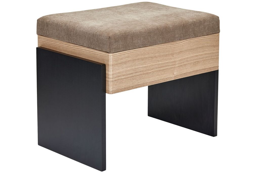 Tessa Bench-Upholstered Chenille Bench - Aria Home