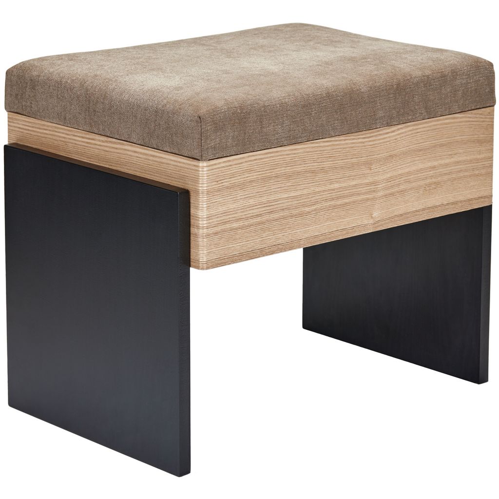 Tessa Bench-Upholstered Chenille Bench - Aria Home
