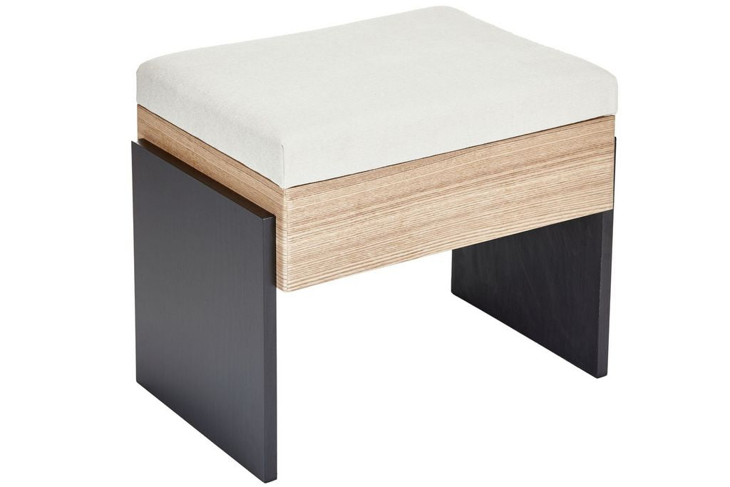 Tessa Bench-Upholstered Chenille Bench - Aria Home