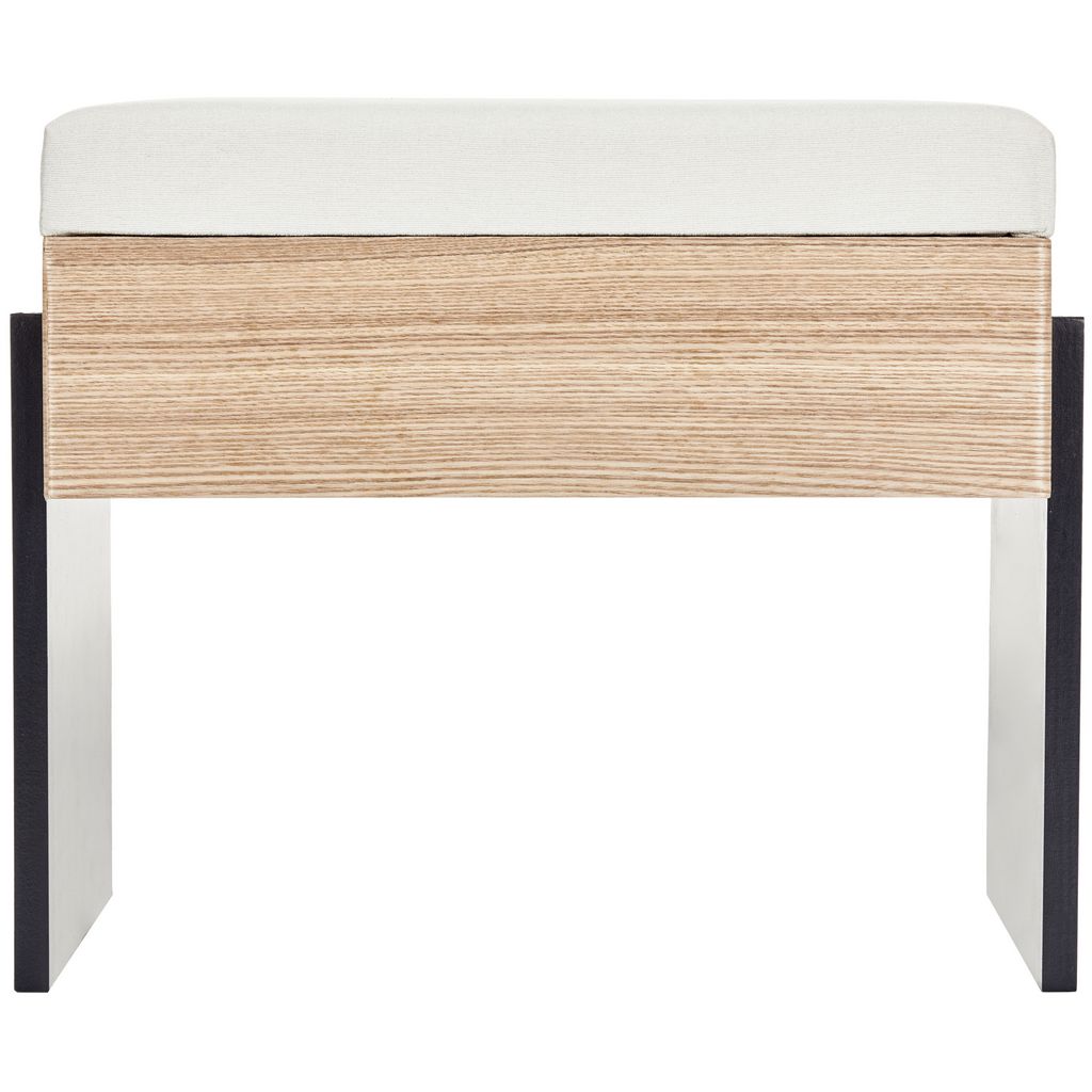 Tessa Bench-Upholstered Chenille Bench - Aria Home