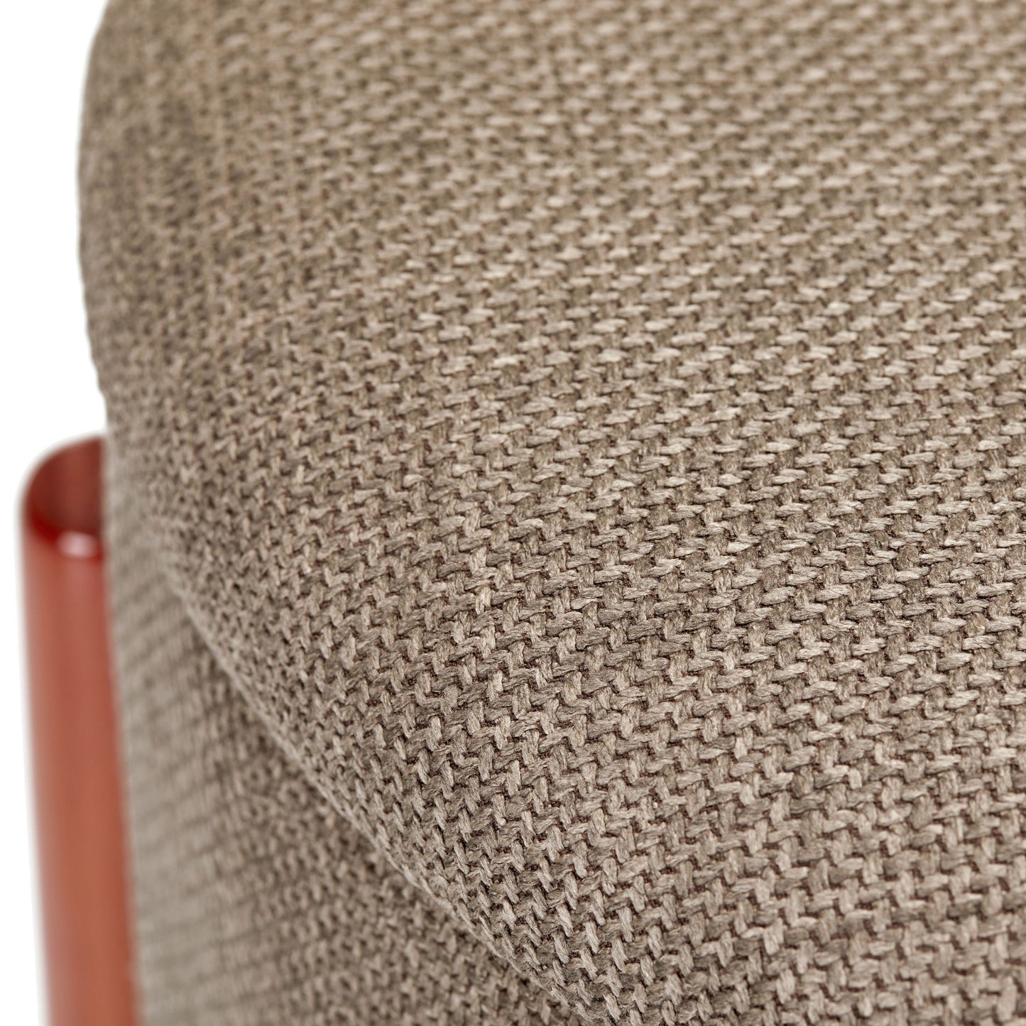 OT625 BROWN OTTOMAN
