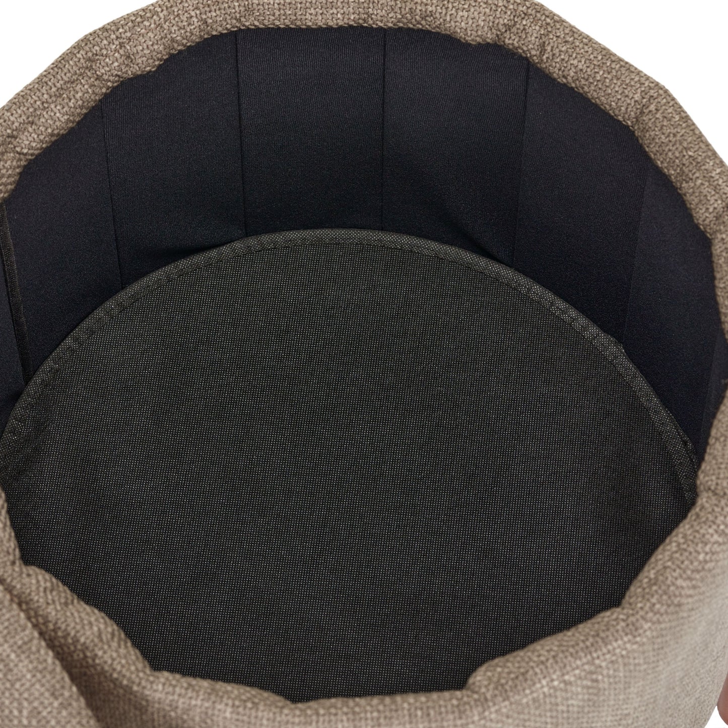 OT625 BROWN OTTOMAN